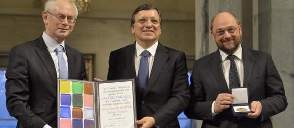 A Oslo, l'UE, prix Nobel de la paix, fait l'éloge du compromis