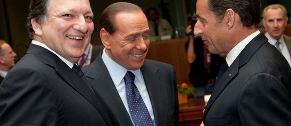 Roms : discussion tendue entre Barroso et Sarkozy