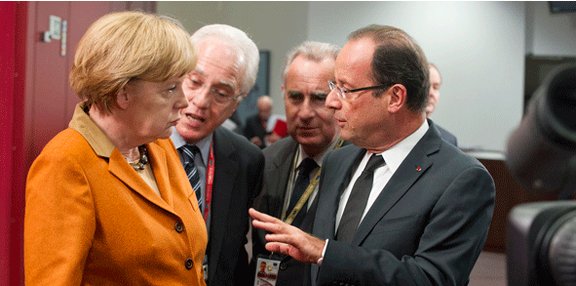 Sommet européen : la France et l'Allemagne à contretemps