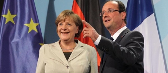 Hollande et Merkel vont plaider pour une zone euro plus intégrée au Parlement européen