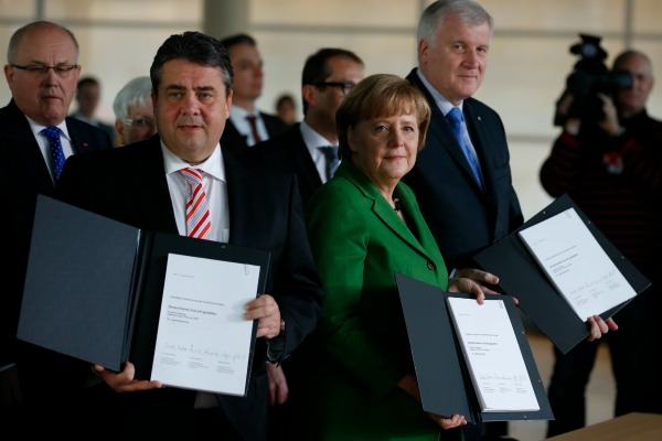 La coalition allemande affiche un programme européen dans la continuité