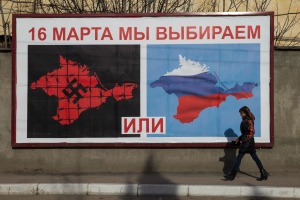 L'UE peaufine des sanctions contre la Russie après le référendum en Crimée 