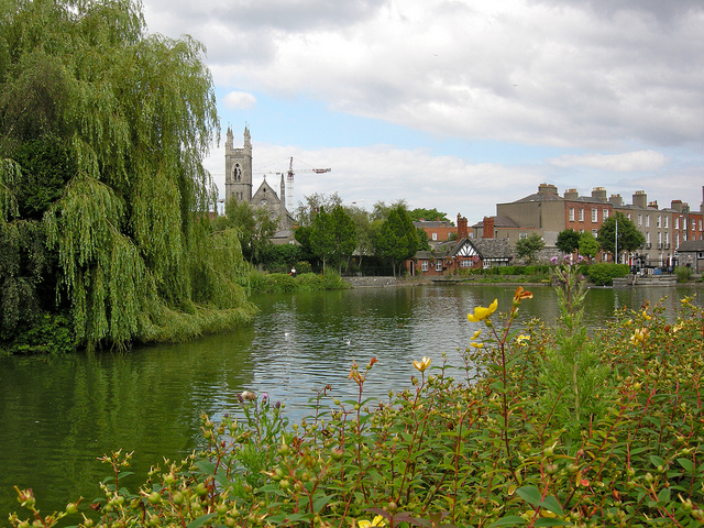 Blessington Basin in Dublin, Ireland, one of the areas designated by the City Council as a 'quiet area'. [IrishFireside]