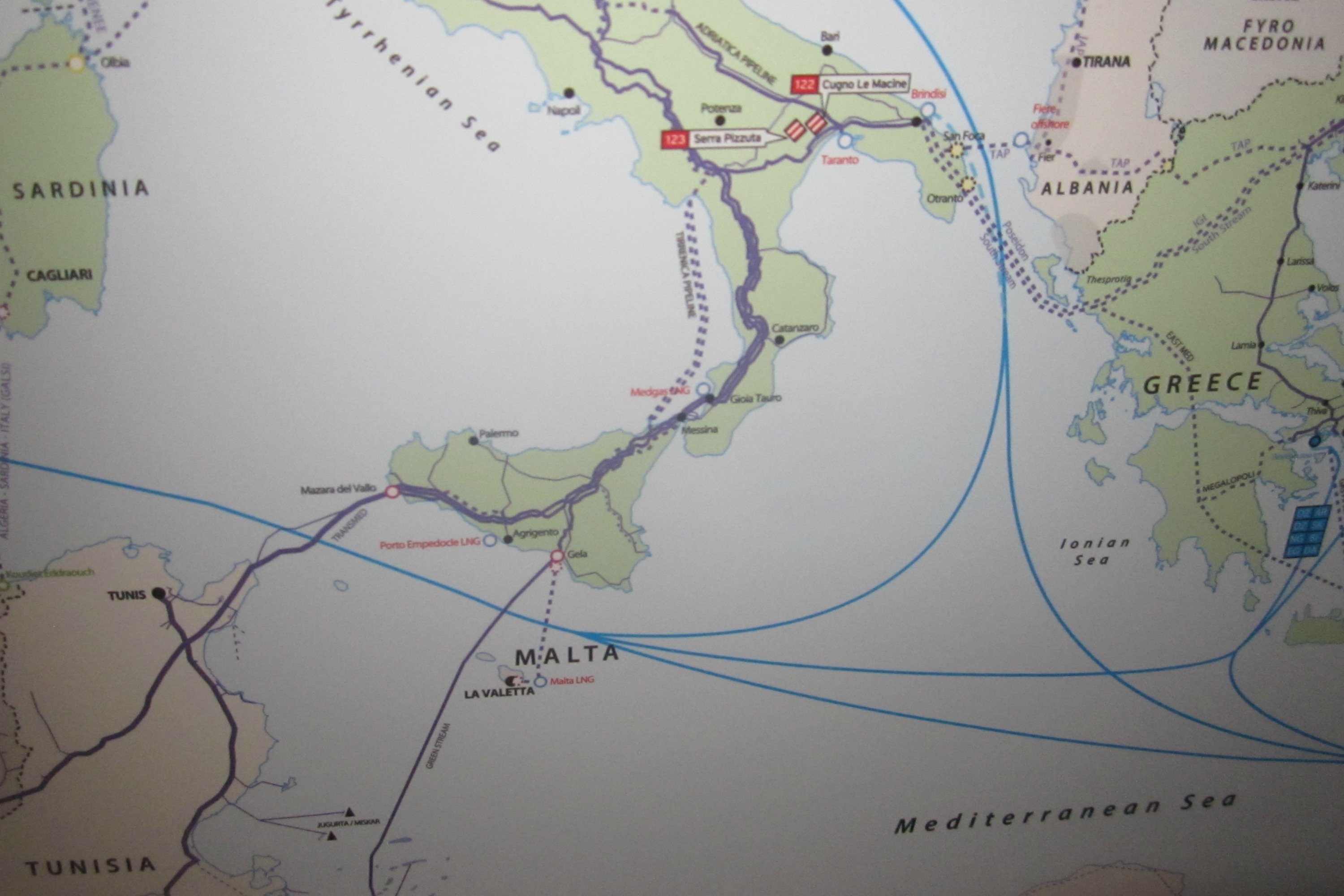 L'Italie se tourne vers la Méditerranée pour diversifier son approvisionnement en gaz