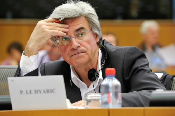 Patrick Le Hyaric, l'eurodéputé patron de presse  