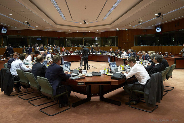 Dernière réunion du Conseil européen en aout 2014. [European Union/ Flickr]