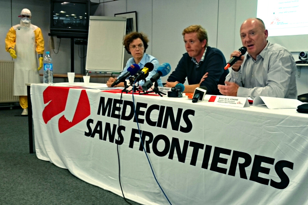 Brice De Le Vingne : « La lutte contre Ebola est comme une guerre »