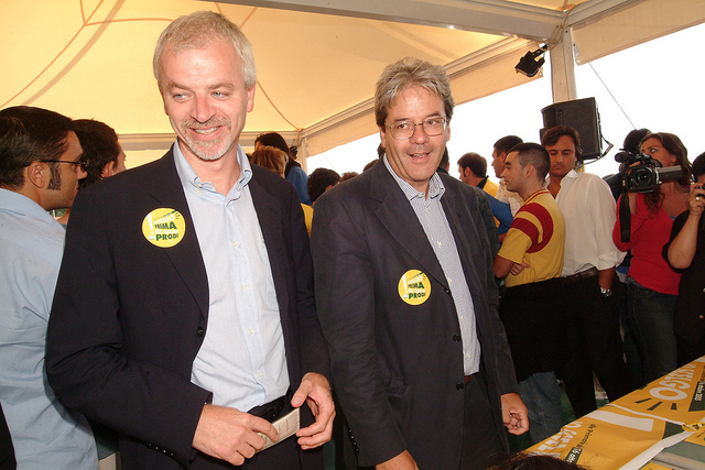 L’Italie nomme Paolo Gentiloni ministre des Affaires étrangères