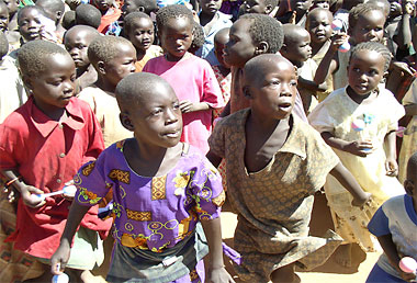 Engants réfugiés d&rsquo;Ouganda [Wikimedia]