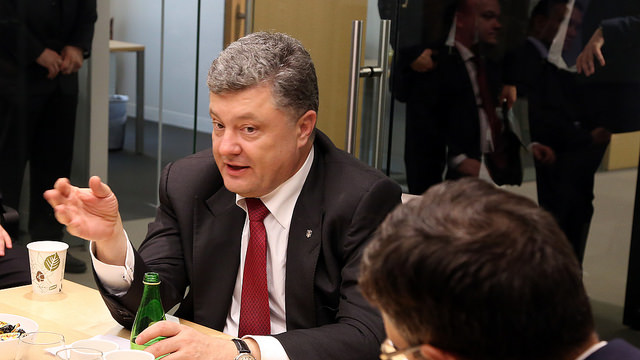 Petro Poroshenko, le président ukrainien [Atlantic Council/Flickr]