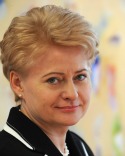 Dalia Grybauskait? promised military aid to Ukraine