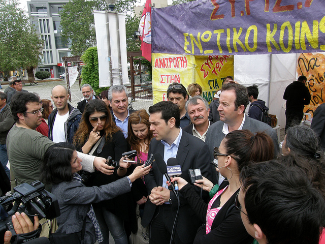 Le parti Syriza au coeur du jeu politique à la veille des élections en Grèce