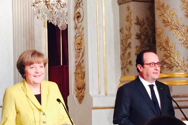 Quand la crise russe fortifie le couple franco-allemand