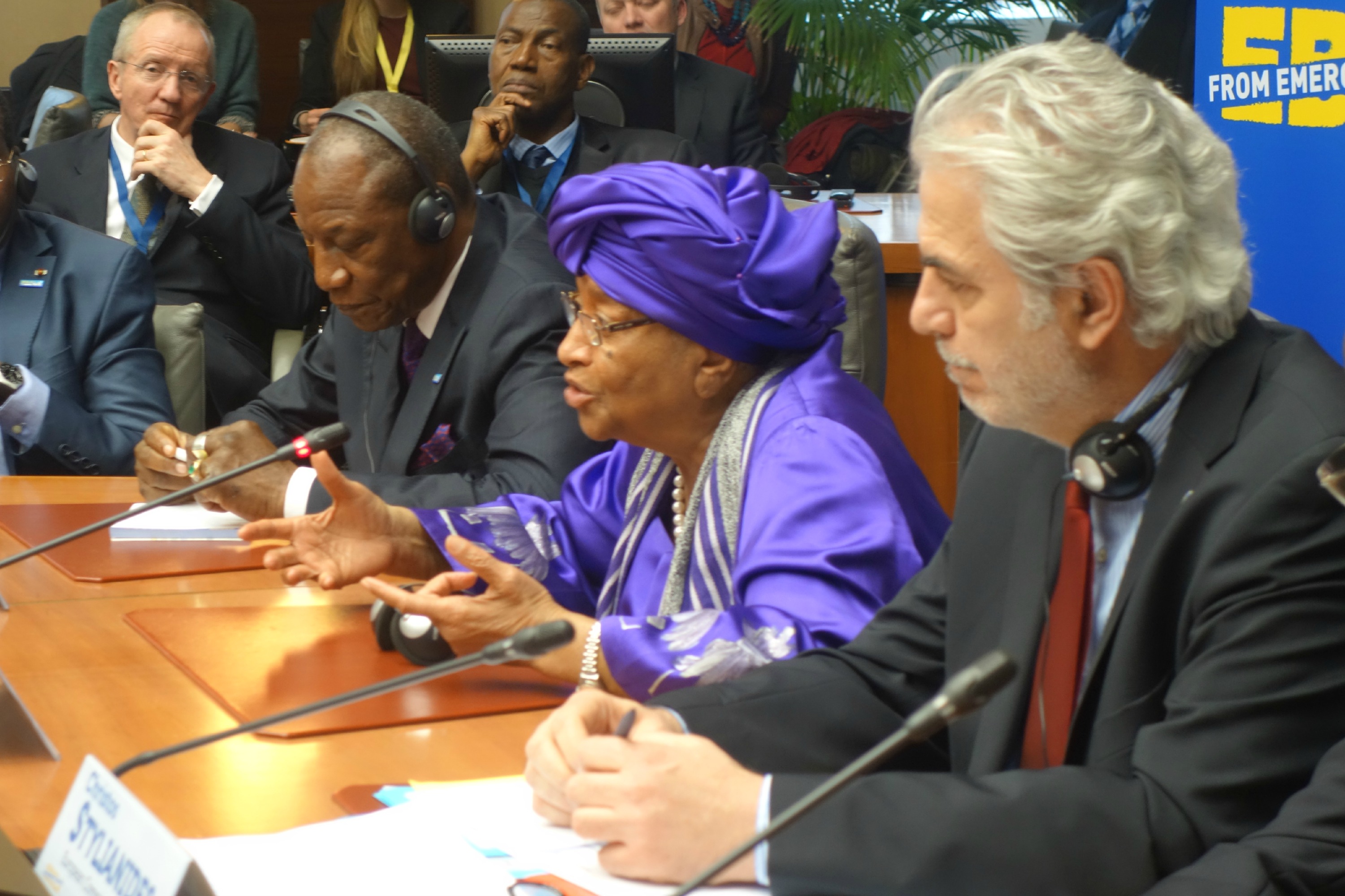 Les pays touchés par Ebola appellent à un plan Marshall pour soutenir leurs économies