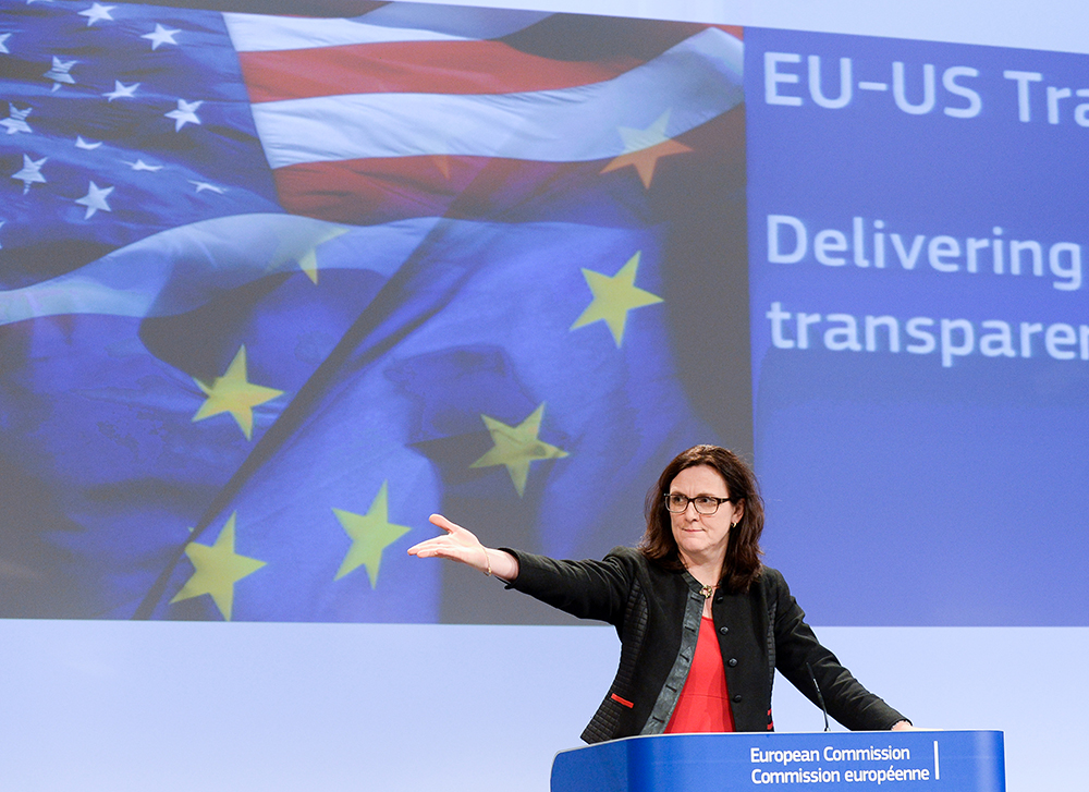 L'opinion publique vent debout contre la clause d'arbitrage du TTIP 