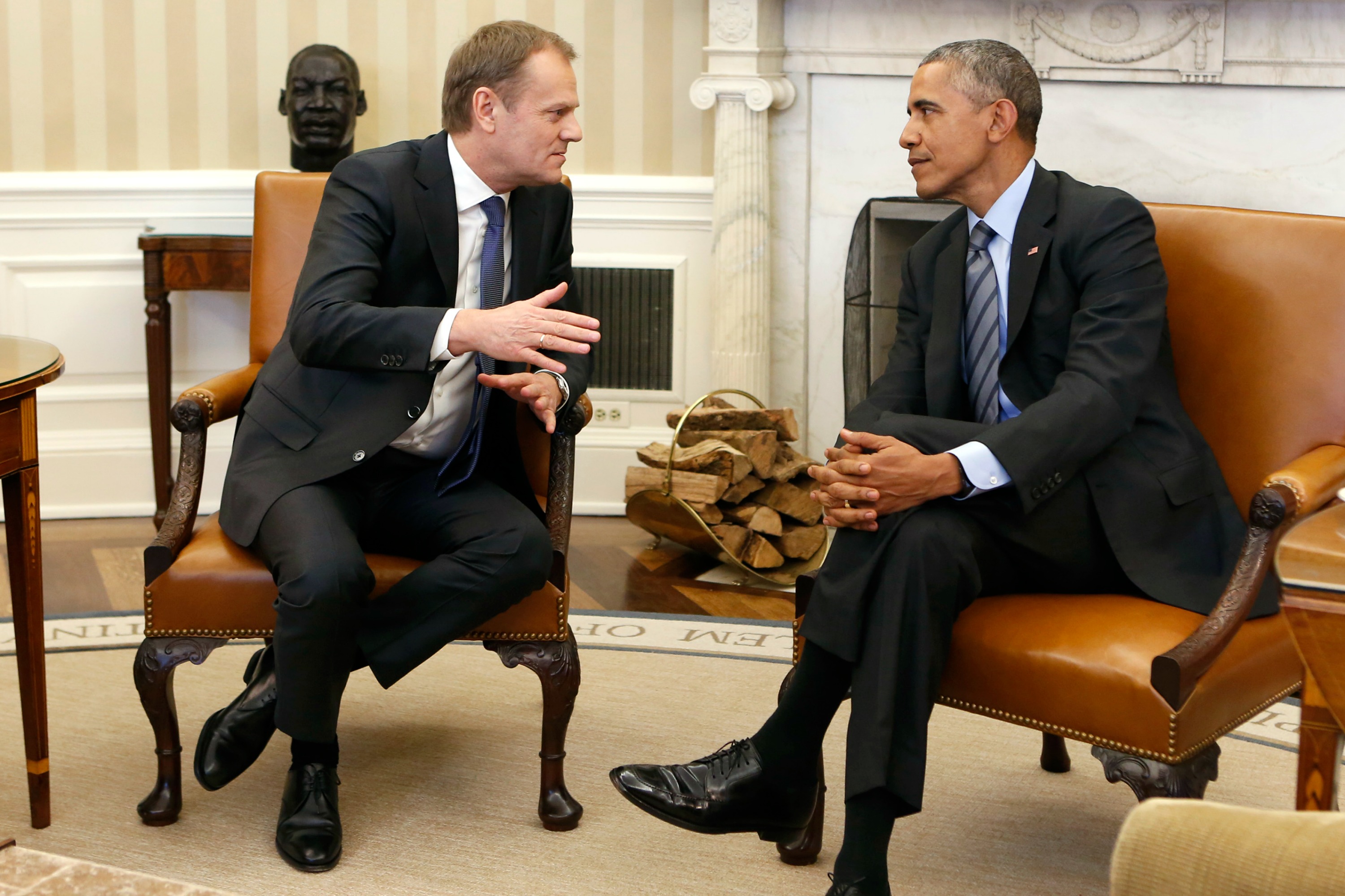 Ne laissons pas Moscou nous diviser, demande Tusk à Obama