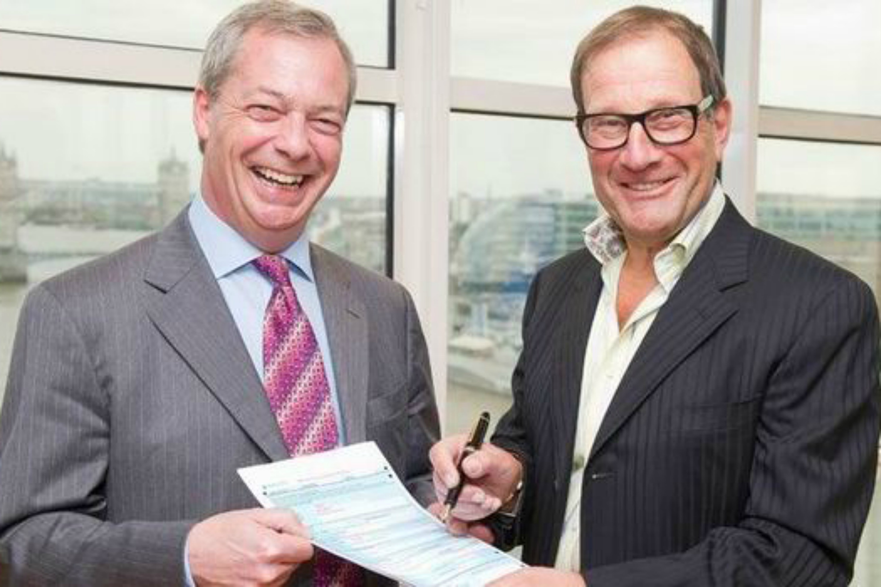 Un magnat des médias offre plus d'un million d'euros à UKIP