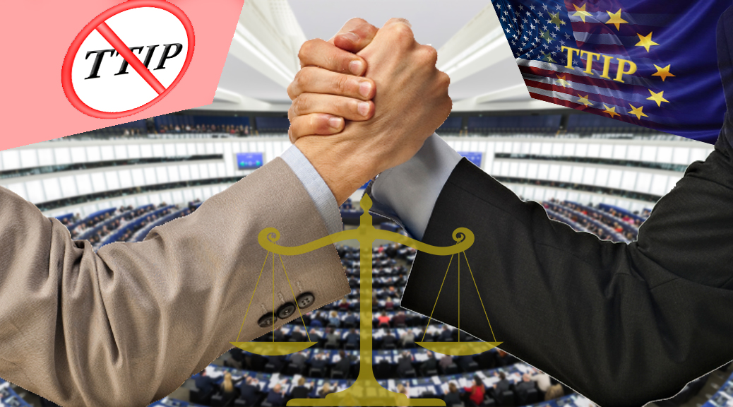 Le Parlement européen fait tanguer la clause d’arbitrage du TTIP