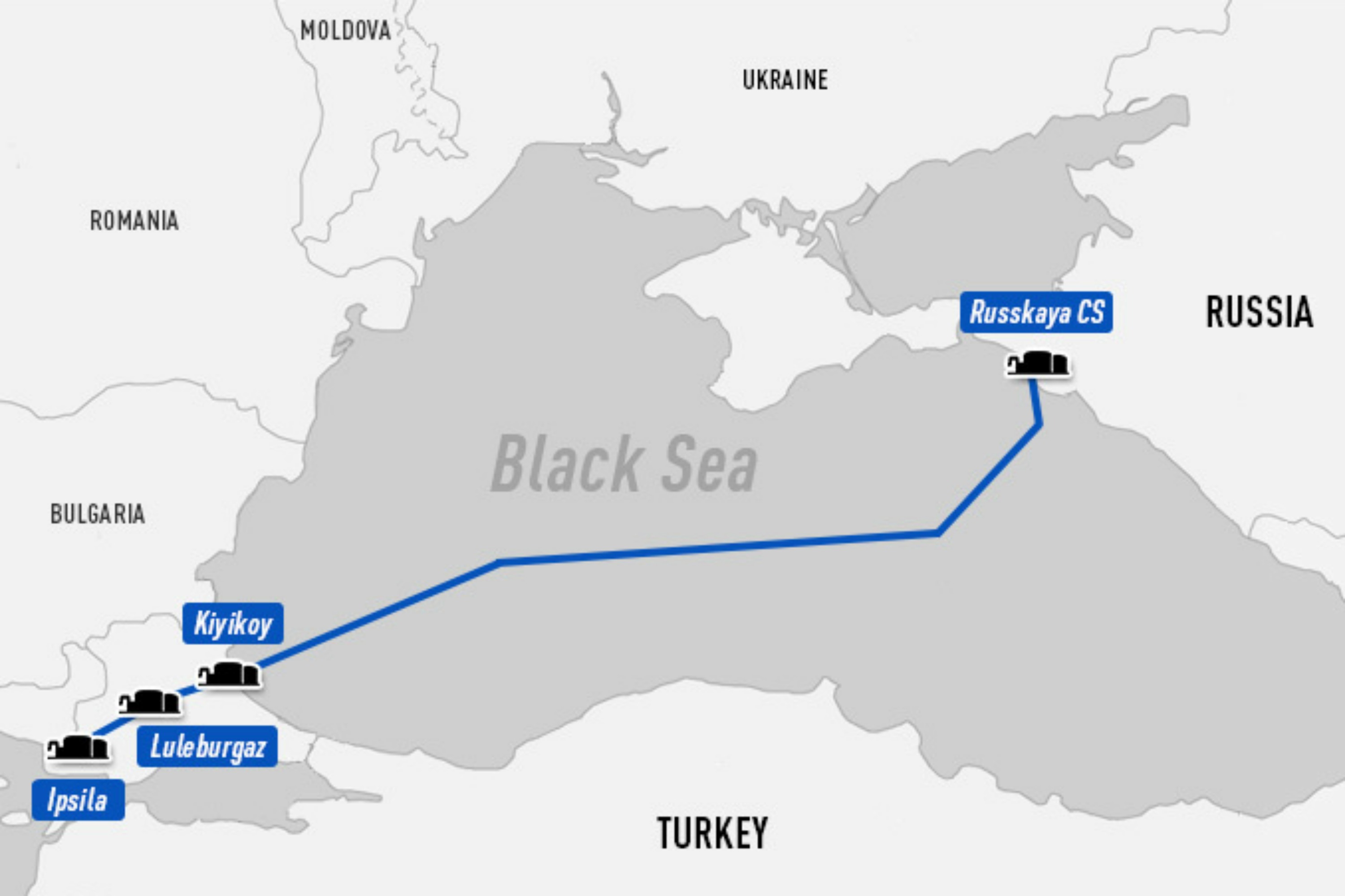 Grèce, Macédoine, Serbie et Hongrie s'intéressent au «Turkish Stream»
