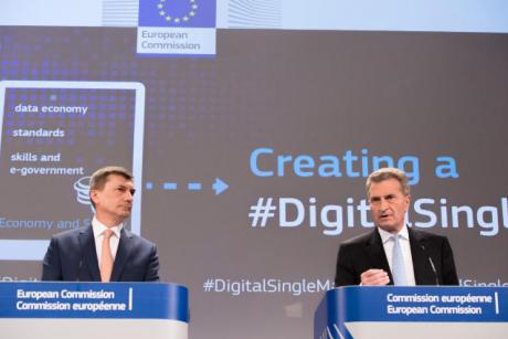 L'UE veut un marché unique numérique pour rattraper les géants américains