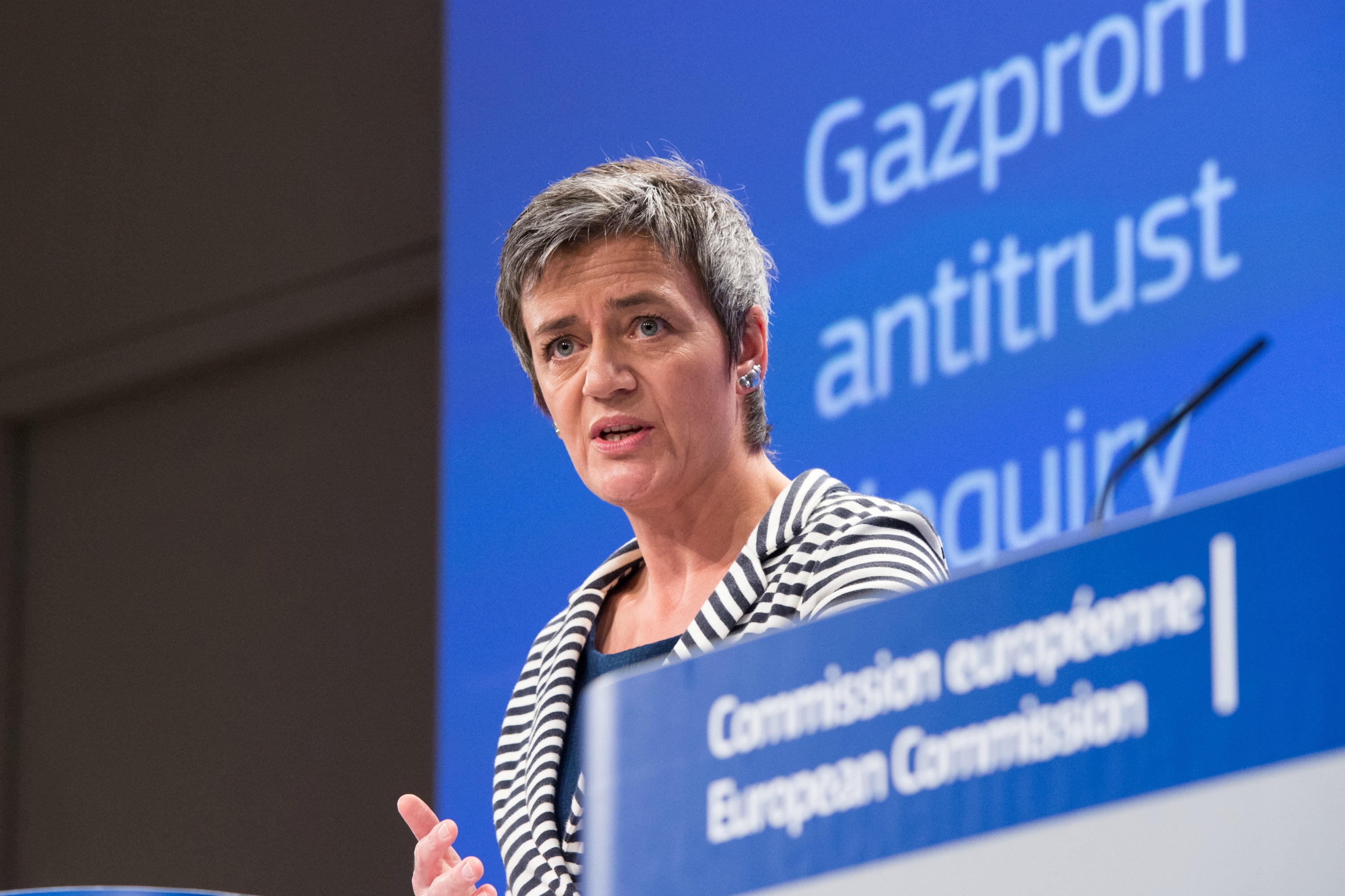 La commissaire Vestager critiquée pour sa participation à la campagne danoise