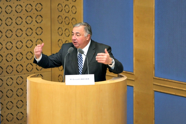 Le président du Sénat Gérard Larcher.