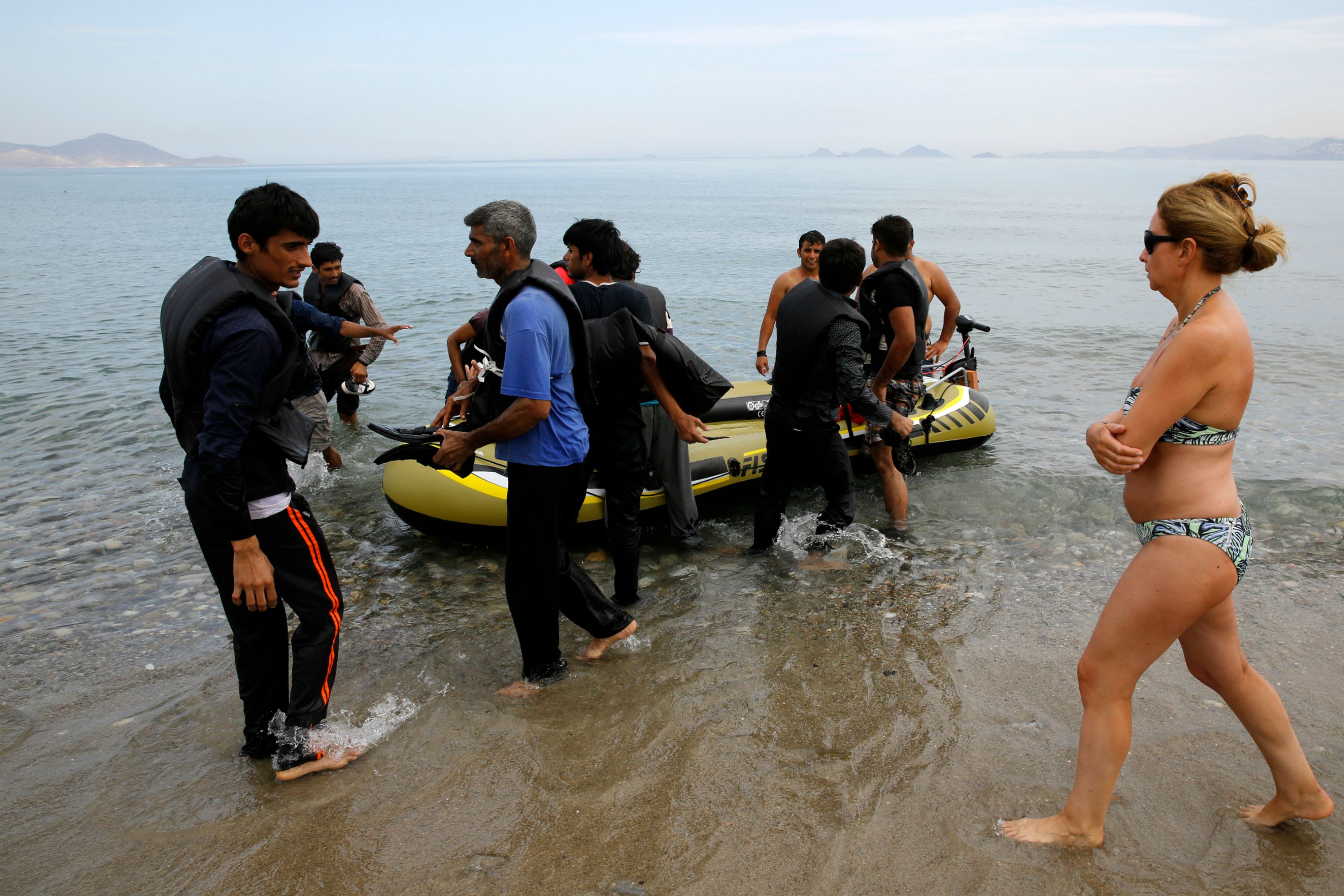 Merkel juge la question des migrants plus préoccupante que celle de la Grèce
