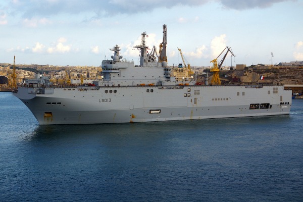 L’Egypte rachète les Mistral français construits pour les Russes