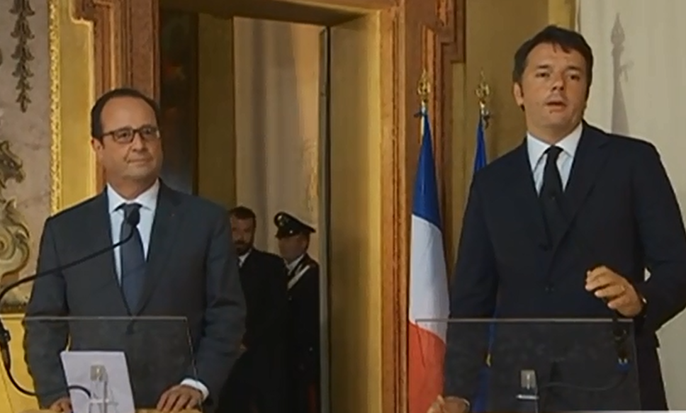 Hollande et Renzi appellent l'UE à un accord rapide sur les réfugiés