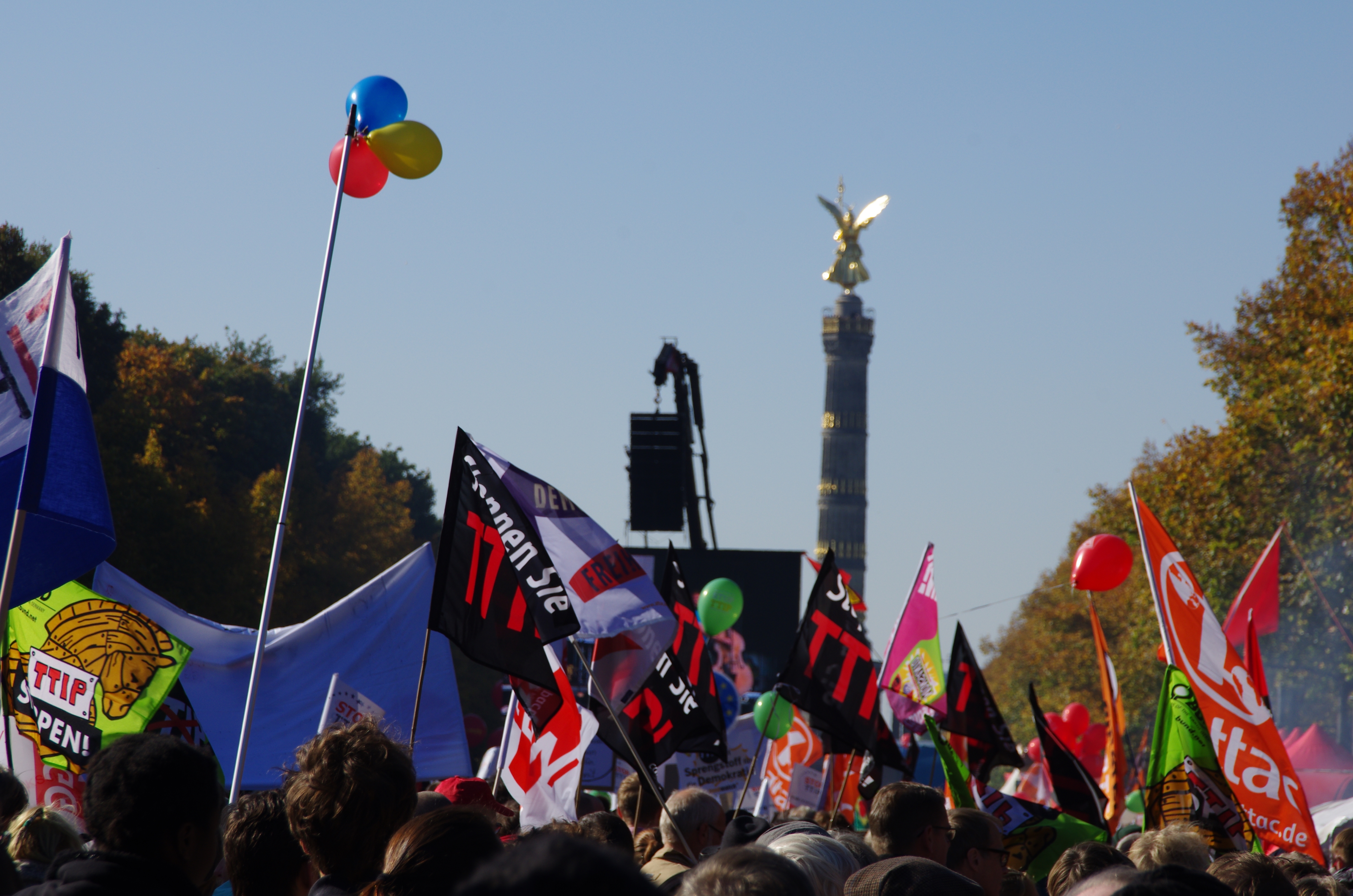 Le gouvernement allemand fait fi des manifestations sur le TTIP 