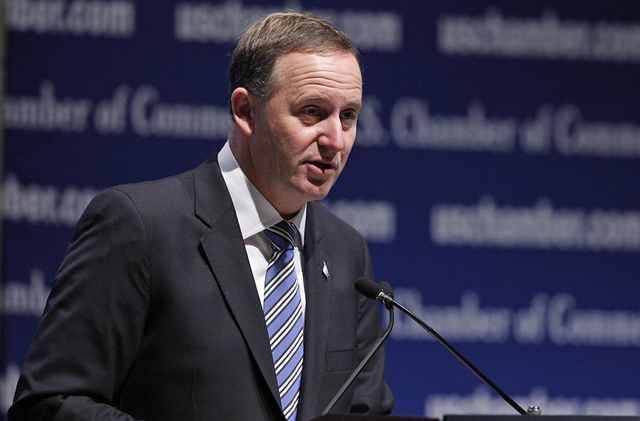 John Key, Premier ministre néo-zélandais