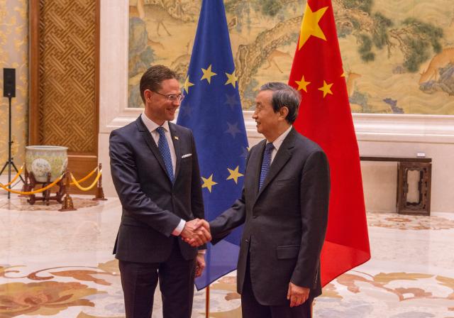 Bruxelles et Pékin s’accordent sur la contribution chinoise au plan Juncker