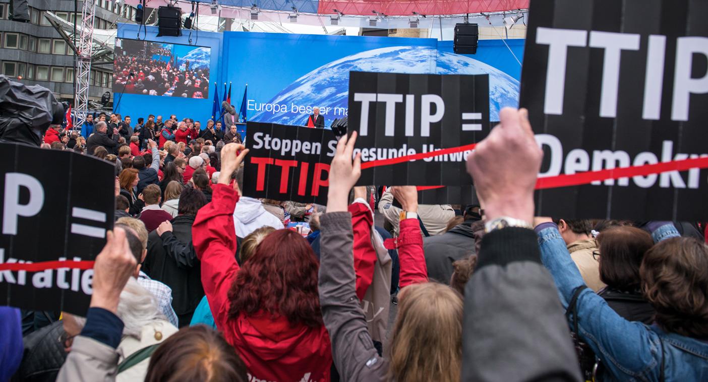 Une pétition recueille trois millions de signatures contre le TTIP 