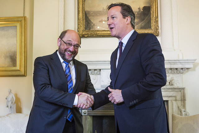 Schulz rembarre Cameron sur le rôle des parlements nationaux dans l'UE
