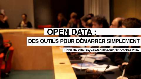 Open Data: Des Outils Pour Demarrer Simplement