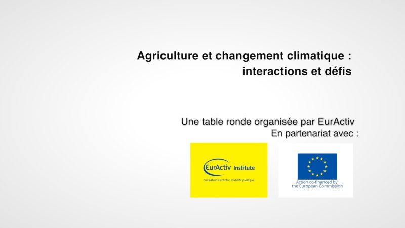 Agriculture et changement climatique : interactions et défis