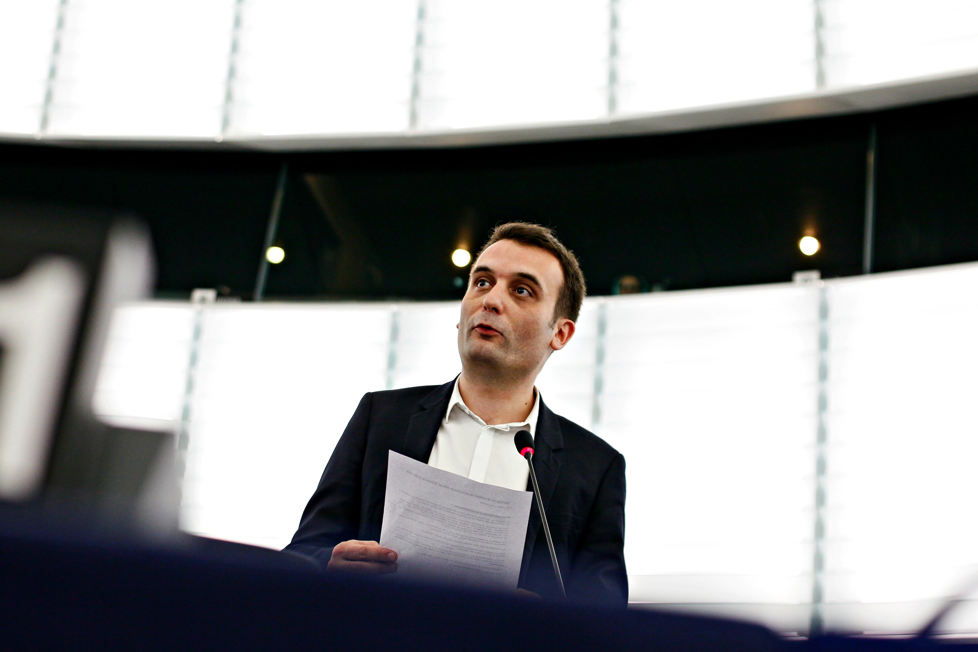 Le Parlement européen s'apprête à éviter des poursuites à Florian Philippot