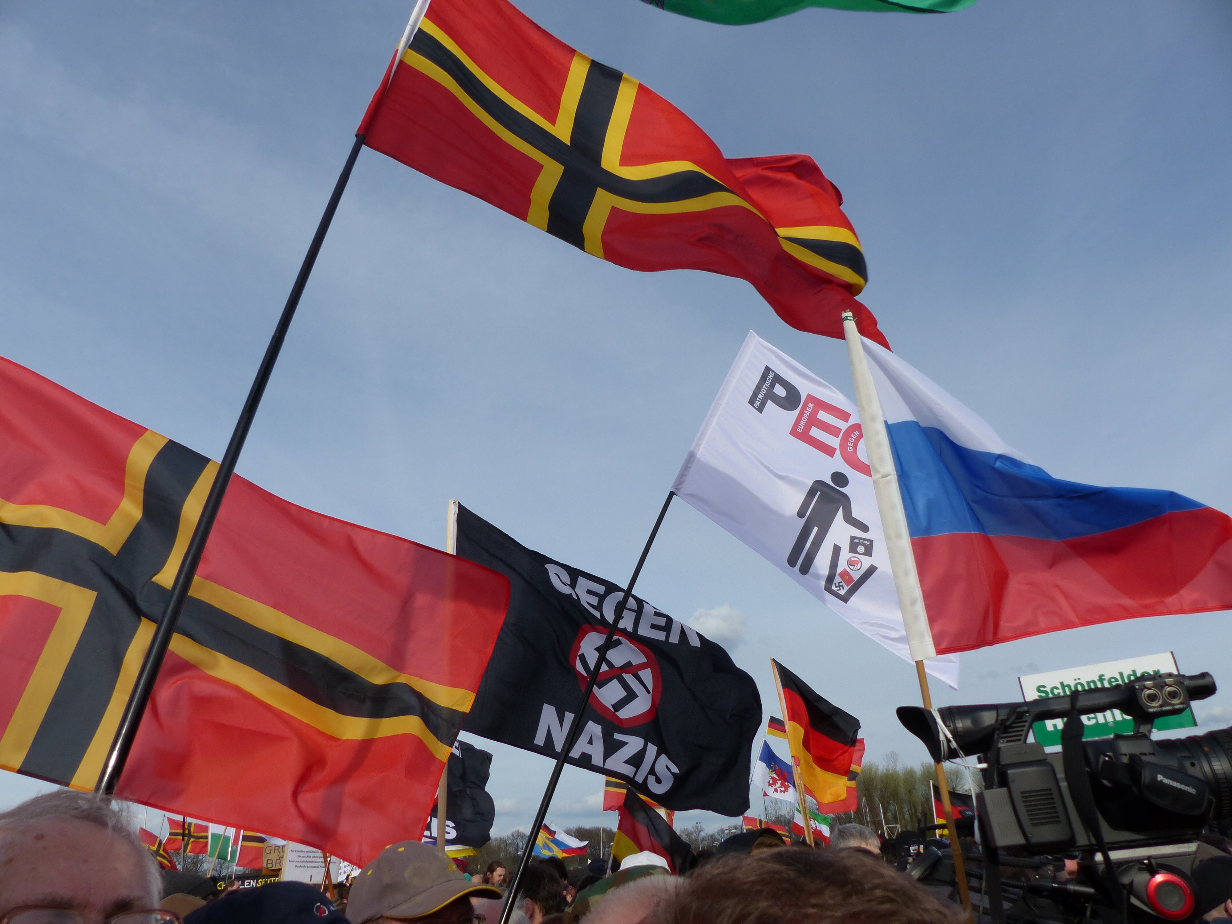 Faible mobilisation autour du mouvement Pegida