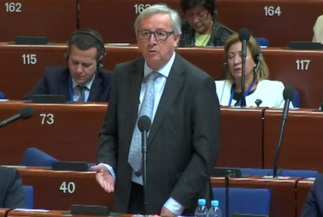 Juncker craint que l'idéal européen ne tombe en ruines
