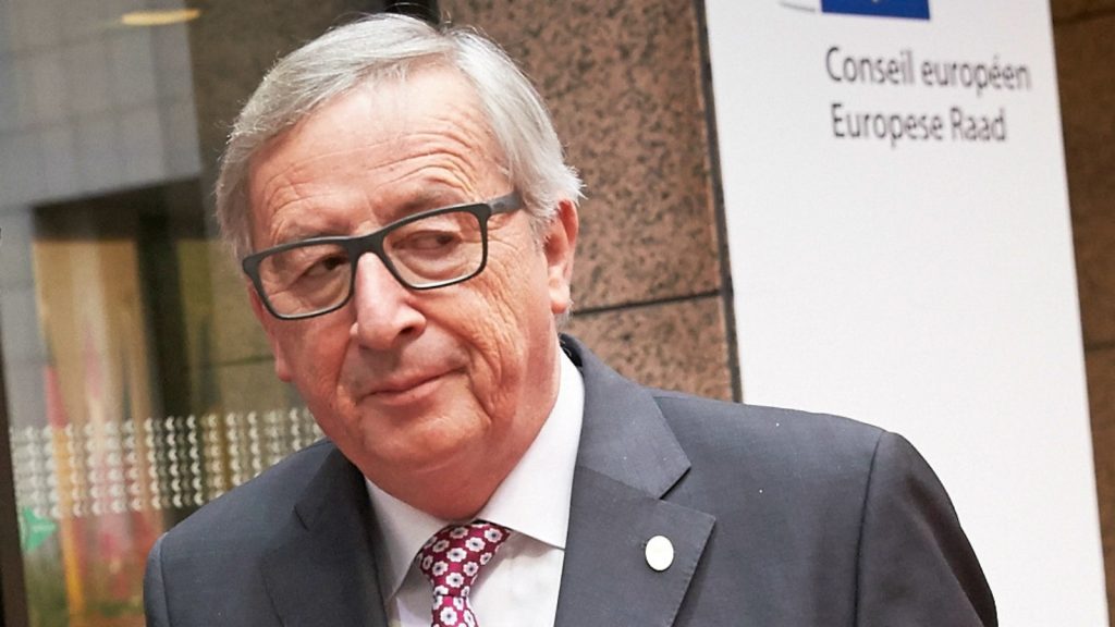 Sad Juncker