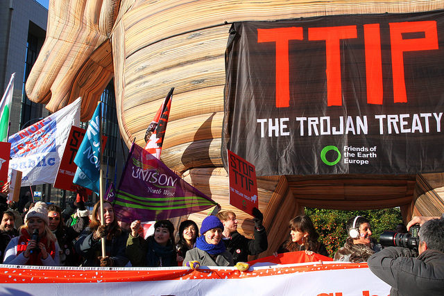 La fronde contre le TTIP n'aboutit pas