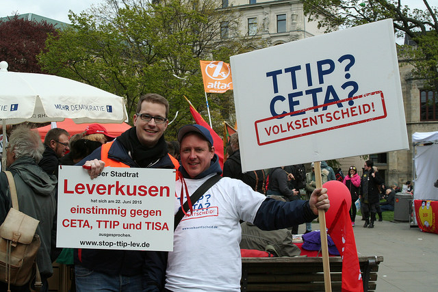 Obama et Merkel veulent conclure le TTIP cette année