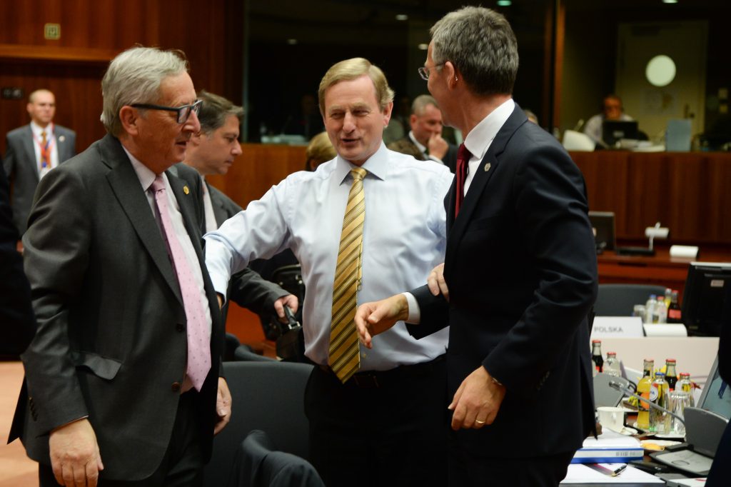 Jean-Claude Juncker, Enda Kenny