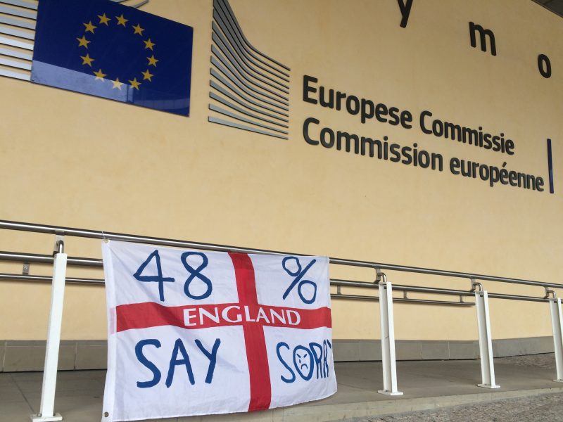 À Bruxelles, les Britanniques en panique