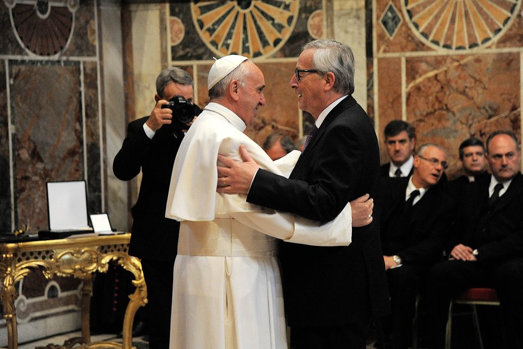 Participation of Jean-Claude Juncker, President of the EC, Donald Tusk, President of the European Council, and Martin Schulz, President of the EP, in the Charlemagne Prize 2016 Award ceremony
