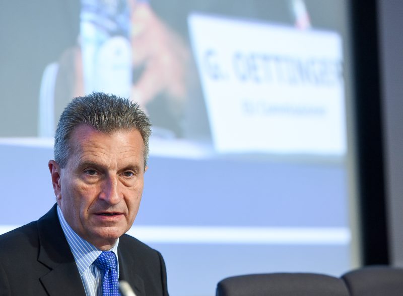Günther Oettinger, le commissaire 4.0
