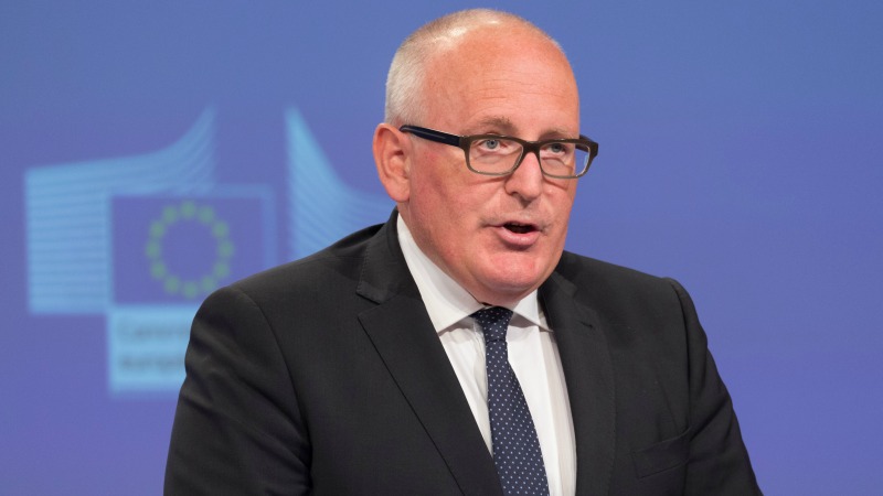 Timmermans : « Le projet européen peut échouer ! »