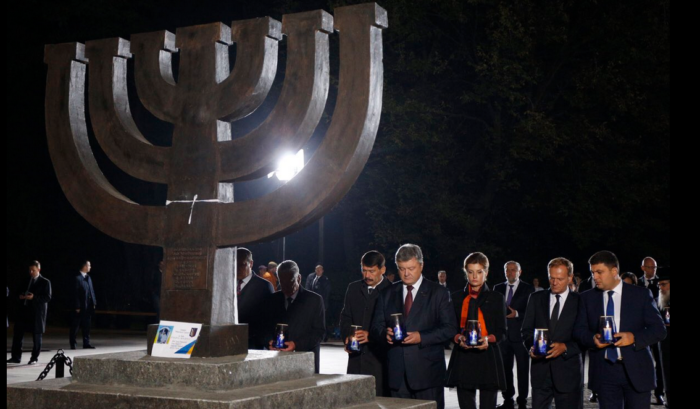 Kiev commémore Babi Yar pour montrer son attachement aux valeurs européennes