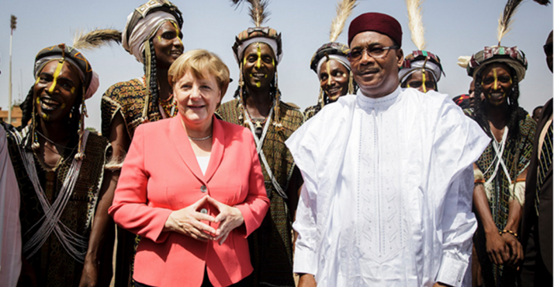 Merkel annonce une aide pour lutter contre les migrations au Niger