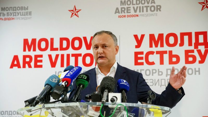 Le candidat prorusse remporte la présidentielle en Moldavie